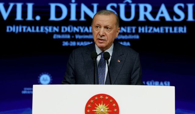 Cumhurbaşkanı Erdoğan: Dijital hareket yapay din oluşturma gayreti içindedir