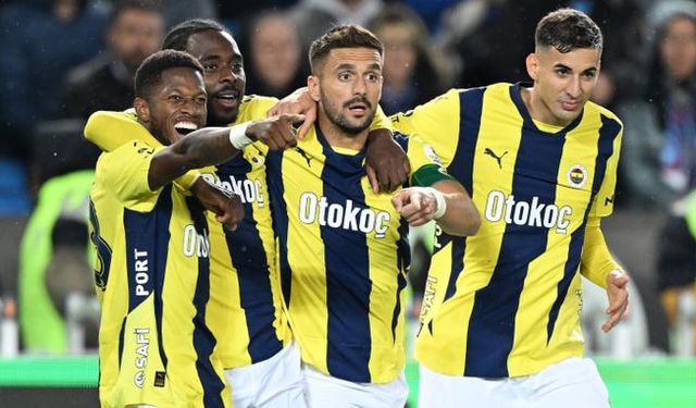 Hakem kararlarının damga vurduğu maçta Fenerbahçe, Trabzonspor'u 3-2 mağlup etti