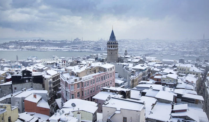 İstanbul'a kar geliyor! Tarih verildi